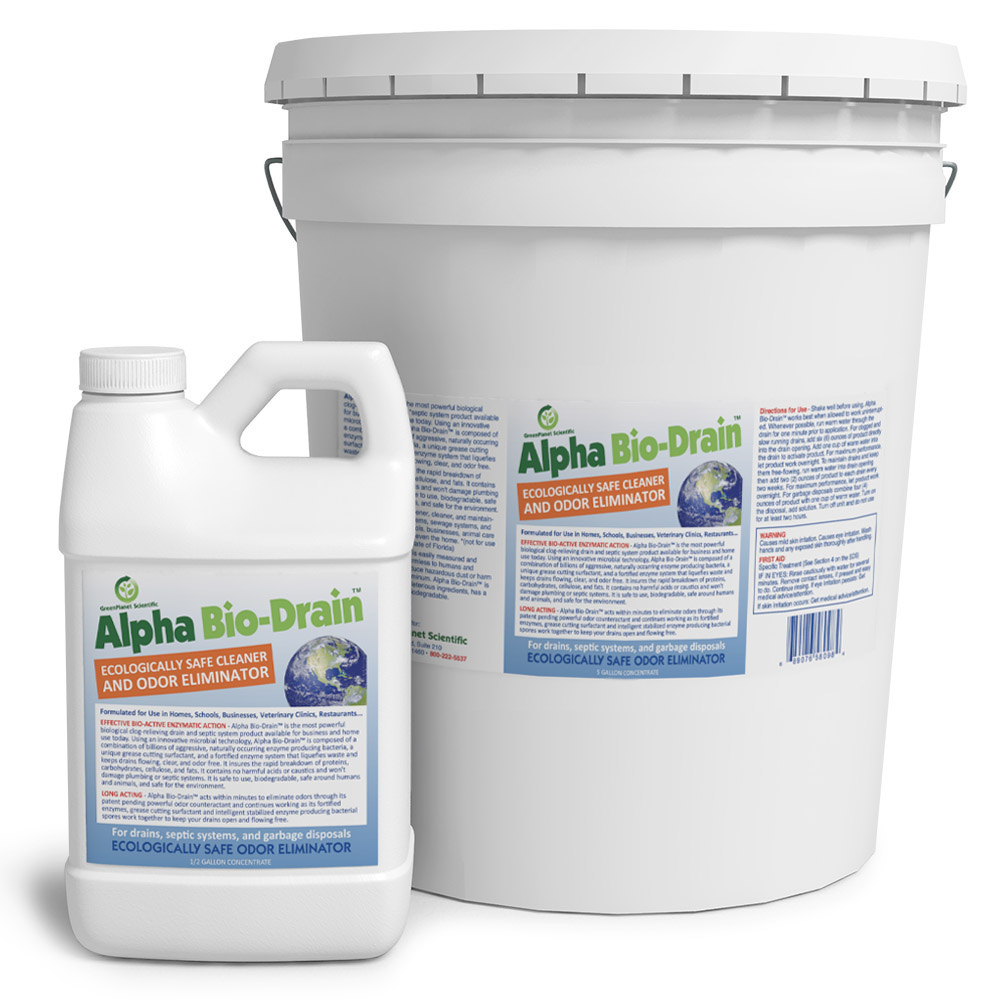 Bioda Drain Cleaner and Odor Eliminator, Enzyme drain cleaner, Drain clog  remover