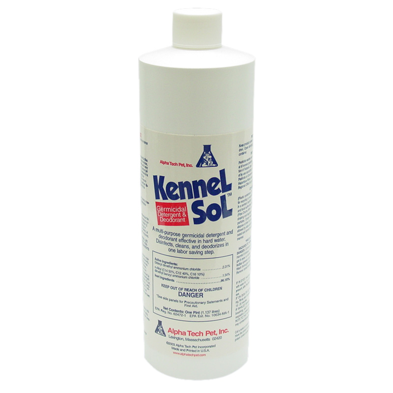 KennelSol Animal Care/Veterinary Facility Disinfectant Alpha Tech Pet