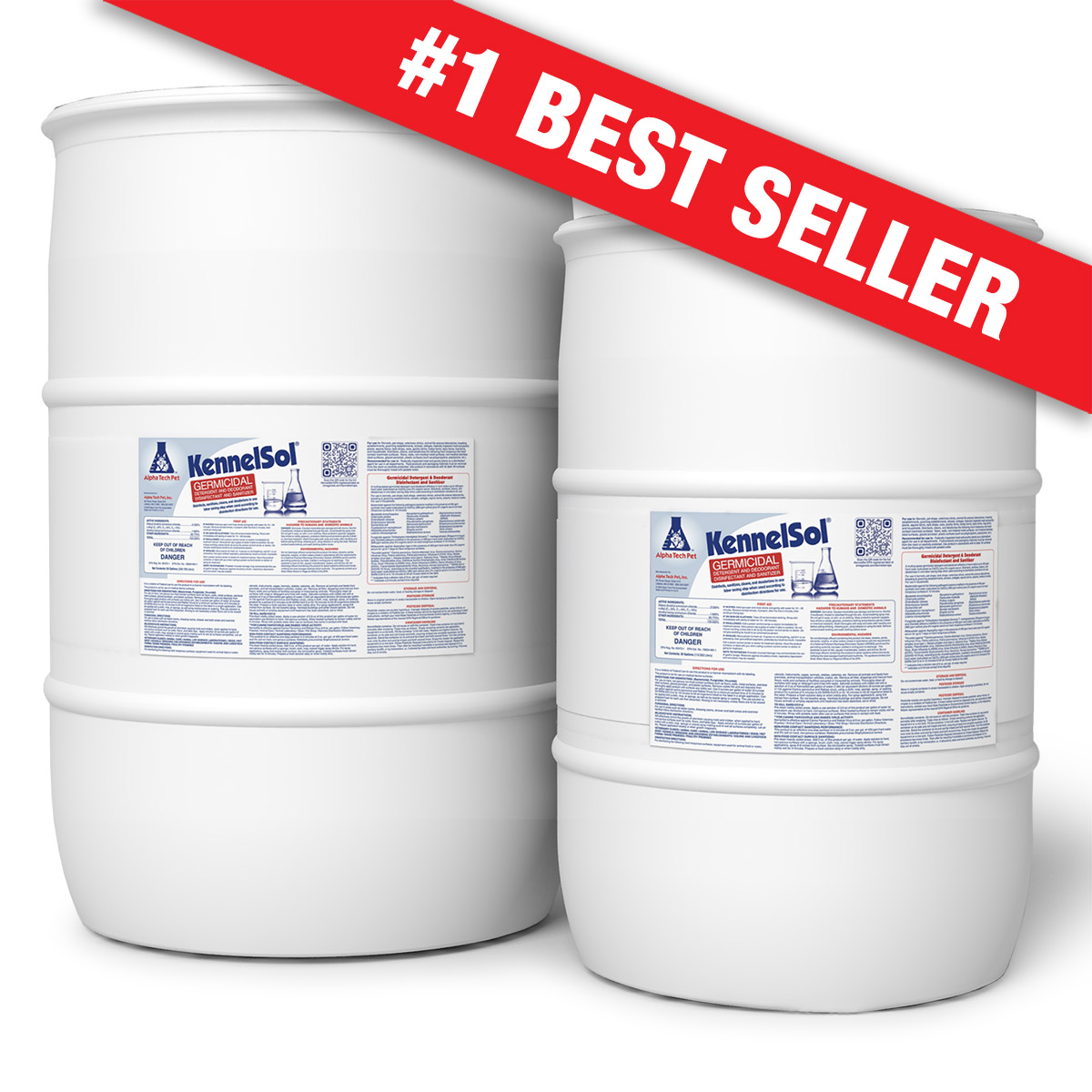 KennelSol Germicidal Cleaner & Disinfectant 30 & 55 Gallon Drums