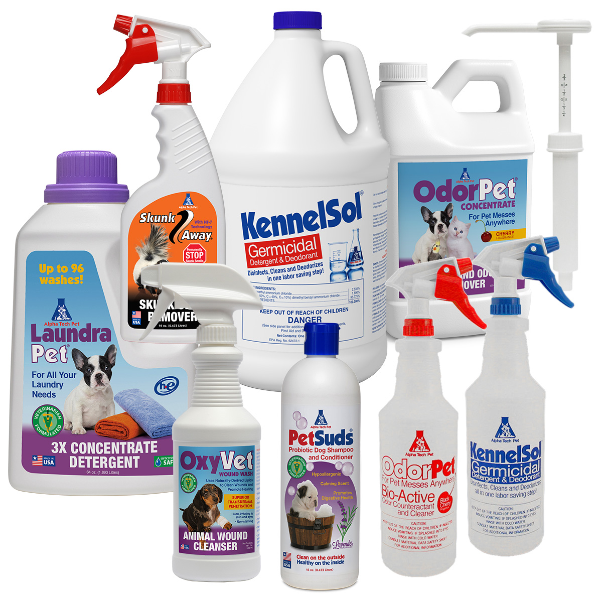 groomer cleaning combo pack