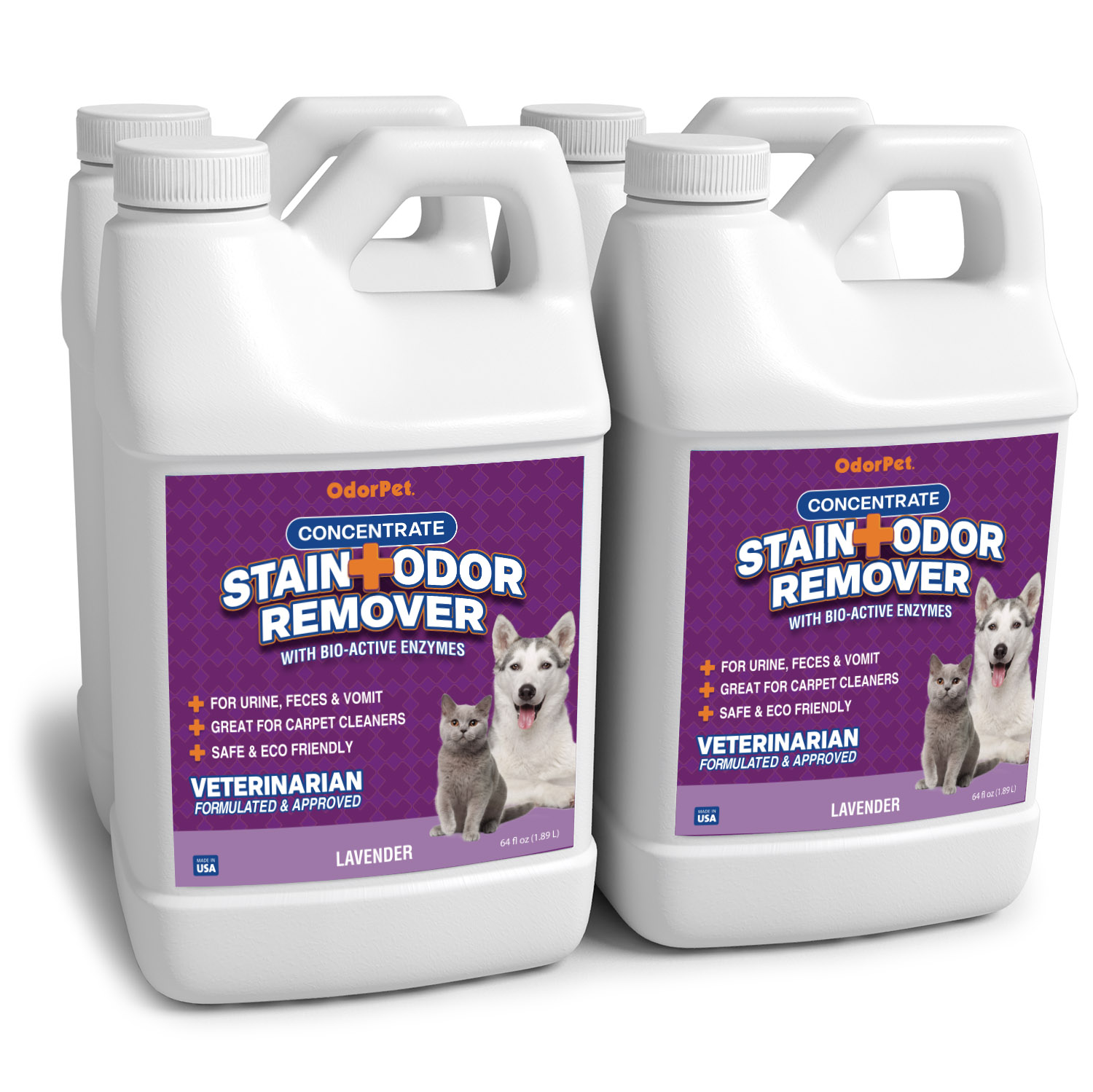 OdorPet Concentrate Stain and Pet Odor Eliminator Alpha Tech Pet