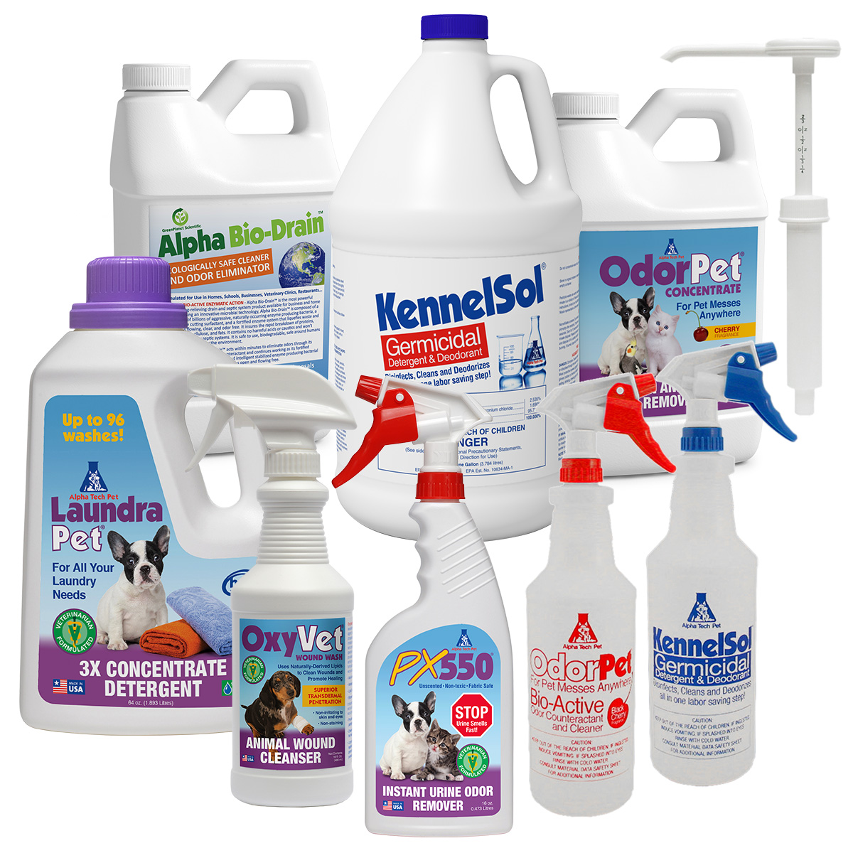 kennel cleaning combo pack