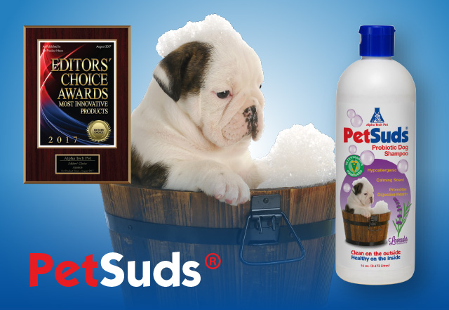 petsuds probiotic dog shampoo